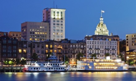 Happy Hour Haunted/History Bar Crawl Tour for Two or Four from Savannah Legends and Myths (Up to 18% Off)