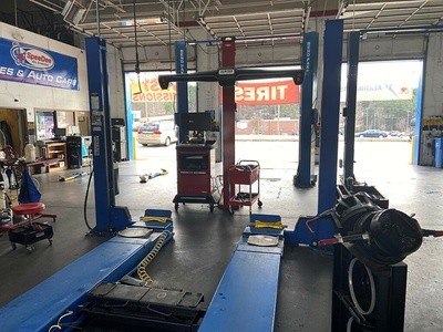 All-Wheel Alignment at SpeeDee Oil Change Tire and Auto Care (Up to 36% Off). Six Options Available.