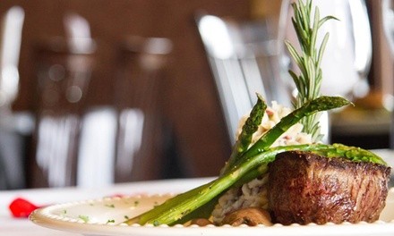 $25 for $50 Worth of French and American Cuisine at H Prime Chophouse at The Henderson Castle