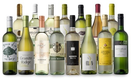 15-or 18-Bottle Ultimate White Wine Sampler from Splash Wines (Up to 79% Off) 