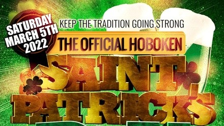 Hoboken St Patrick's Day - Saturday, Mar 5, 2022 / 10:00am