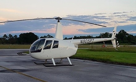 30-Minute Sunset or Night Flight Up to Three from Max Flight Helicopter Services (Up to 34% Off)