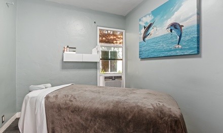 60-Min Swedish, Deep-Tissue, or Sports Massage at Deep Currents Massage (Up to 60% Off). Two Options Available.