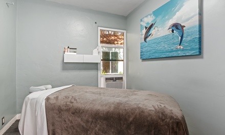 60-Min Swedish, Deep-Tissue, or Sports Massage at Deep Currents Massage (Up to 60% Off). Two Options Available.