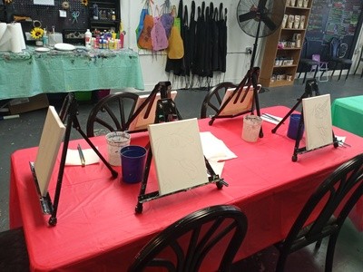 Up to 28% Off on Party - Painting at Minnies Pizza & Paint Shop