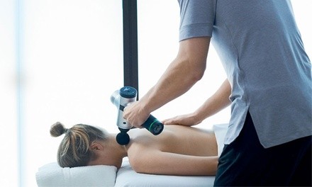 One 60-Minute Massage with Hypervolt Percussion at Deep Currents Massage (Up to 59% Off). Two Options Available.