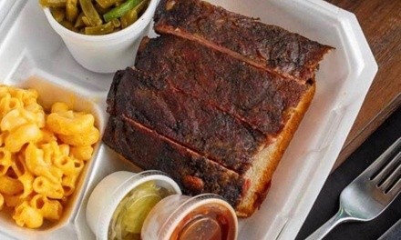 Food and Drink from Wrice BBQ (Up to 33% Off). Three Options Available.