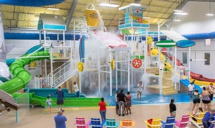 Single-Day Water park Admission for One Child and Adult at Splash Shack (Up to 39% Off). Two Options Available.