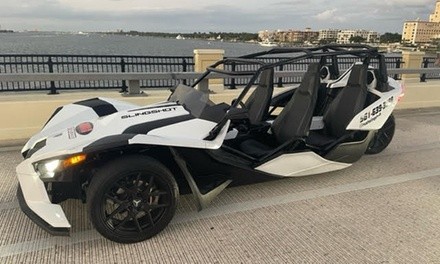 Automatic Slingshot Four-Seater Rental at Rush Motor Sports Rental (Up to 20% Off)