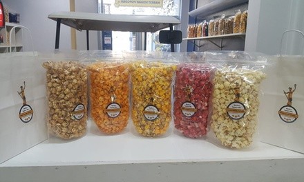 Popcorn Package with Five or Eight Bags for Pickup or Shipping from Market Square Popcorn (Up to 29% Off)