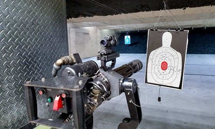 20- or 40-Rounds 9mm Pistol Shooting Range Package for One at Battlefield Vegas (Up to 20% Off)