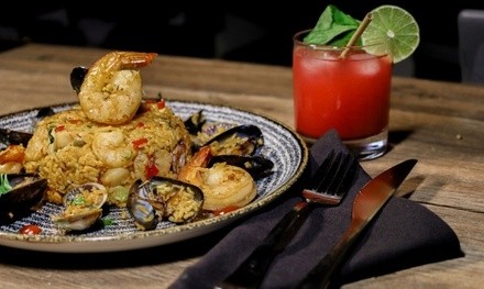 Dinner for Two, Three, or Four with Drinks at Republic Restaurant, Bar, and Lounge (Up to 61% Off)