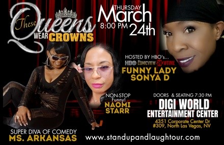 Ladies Of Laughter - Thursday, Mar 24, 2022 / 8:00pm