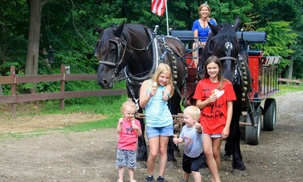 Horse-Drawn Ranch Tour and Ice Cream for Two or Four at Cornerstone Ranch, Through October 31