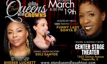 These Queens Wear Crowns Comedy Tour on March 19 at 8 p.m.