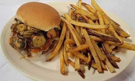 Food and Drink The Lonestar Burger Bar (Up to 30% Off). Two Options Available.