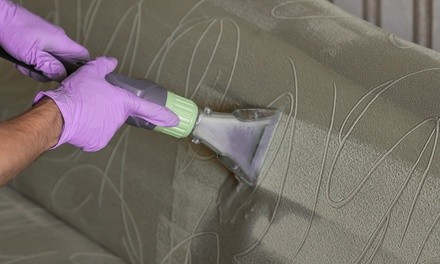 Upholstery Cleaning for a Sofa & More from EZ Carpet and Upholstery Care (Up to 73% Off). Two Options Available.