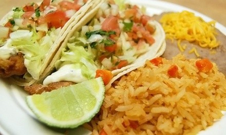 Food and Drink at Muchas Gracias Mexican Food (Up to 36% Off)