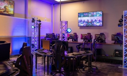 Day Pass One, Two, or Four or Three-Hour Pass at The Esports Cave (Up to 26% Off). Eight Options Available.