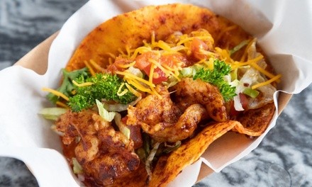 Mexican Food and Drink for Takeout and Dine-In at Sky's Gourmet Tacos (Up to 33% Off). Two Options Available.