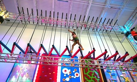 60-Minute Adventure Passes or Birthday Party at Airhouse Adventure Park - Aurora (Up to 45% Off). 