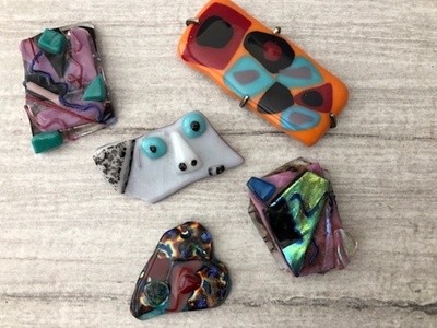 Fused Glass Workshop for One or Two on April 1 or 7