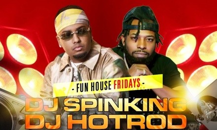 $9 for General-Admission for One to DJ Spinking & Hotrod Live on March 25 ($25 Value)