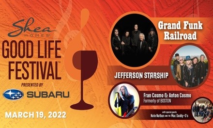 Good Life Music and Food Festival on March 19