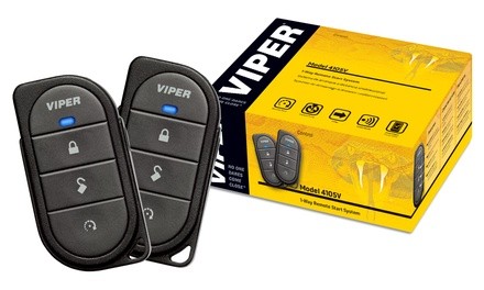 $209 for One-Way Viper 4105V Remote Car Starter with Installation at Custom Sounds & Tint ($300 Value)