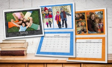 Personalized 2022 12-Month Photo Calendar from MailPix (68% Off)