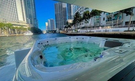 $999 for Four-Hour Miami Boat Party with Jacuzzi Hot Tubfrom Mr. Sea SoFlo ($2,799 Value)