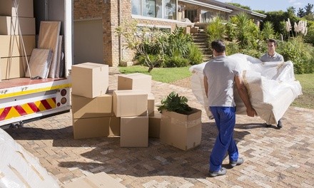 Two Hours of Moving Services with Two, Three, or Four Movers and Truck from Yellow Box Trucks (Up to 47% Off)