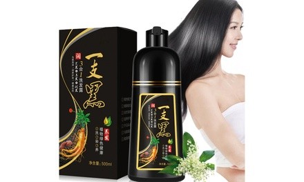 Meidu Dye Hair Color 3 in 1 Shampoo Change in 5 Minutes Black 500ml