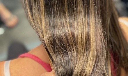 Up to 47% Off on Salon - Hair Color / Highlights - Roots at Let Your Hair Glo Studio