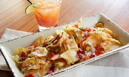 $13.50 for a 36-oz. Pitcher of Margaritas and Nachos or Mexican Pizza at Park Street Cantina ($22.99 Value)