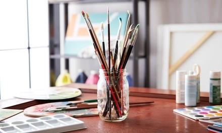 Open Paint Session for One or Two at The Makery (Up to 27% Off)