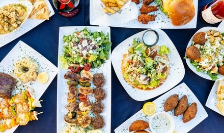 Mediterranean Food & Drinks at Aqua Mediterranean Grill (Up to 34% Off)