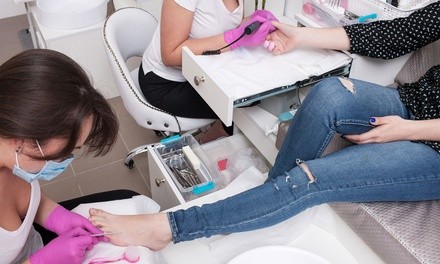 Non-Toxic Pedicure and Gel or Signature Manicure at Butter and Nikki (Up to 33% Off)