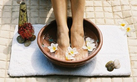 One, Three, or Five Ionic  Foot Detox Sessions at River Healing Spa (Up to 53% Off)