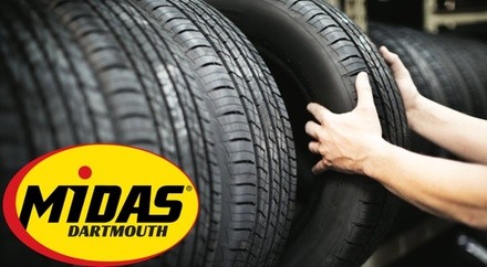 Up to 82% Off on Tire Change / Replacemet at Midas Bayshore