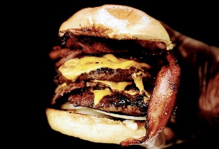 Food and Drink for Dine-In and Takeout at Famous Burgers (Up to 30% Off). Two Options Available.