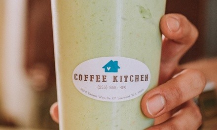 Food and Drink for Takeout or Dine-in at Coffee Kitchen (Up to 30% Off)