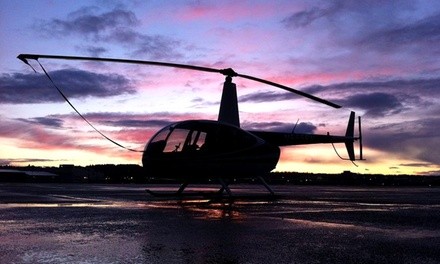 $135 for a Helicopter Flight Lesson from Helicopters Northwest ($195 Value)