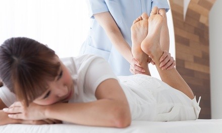 One 30-, or 60-Minute Foot Massage with Optional 30-Minute Back Massage at Renew York Spa (Up to 37% Off)