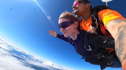 $125 for a Tandem Skydive Jump from Skydive Pepperell ($175 Value)