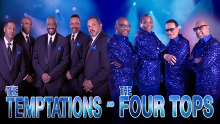 The Temptations and The Four Tops on June 24 at 8 p.m.