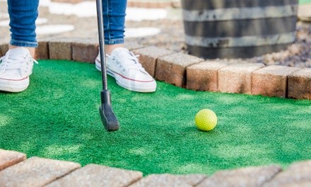 18 Holes of Mini Golf, Batting Cage Rental, or Both at Grand Slam Batting Cage & Miniature Golf (Up to 31% Off)