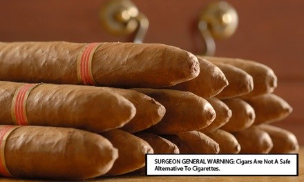 $22 for $40 Worth of Hand-Rolled Cigars at Hoboken Premium Cigars