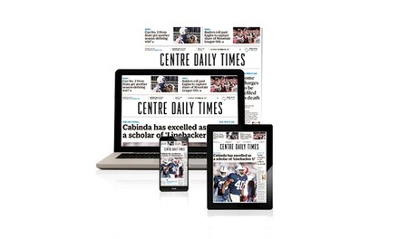 26- or 52-Week Sunday Home Delivery Subscription & Full Digital Access from Centre Daily Times (Up to 91% Off).