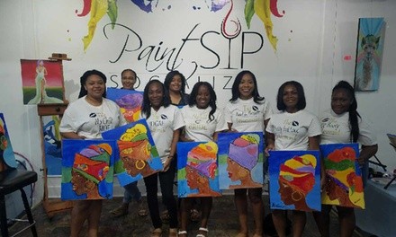 Two-Hour Paint Class for One or Two by Paint Sip Socialize (Up to 34% Off)